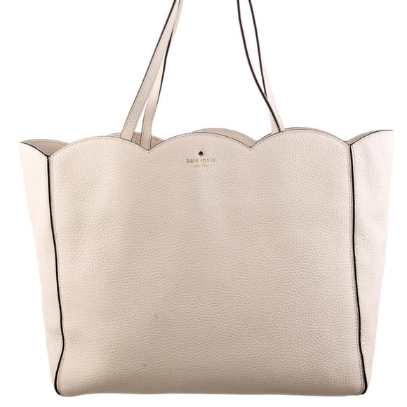 Kate Spade Leewood Place Scallop Tote Shoulder Bag Purse - Picture 1 of 9